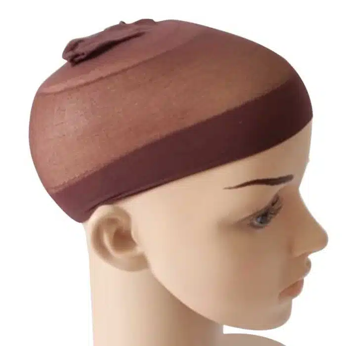 wig cap brown