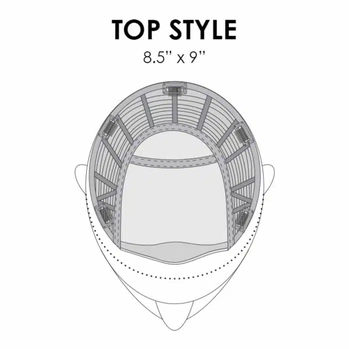 Top Style Piece Placement & Base Dimensions