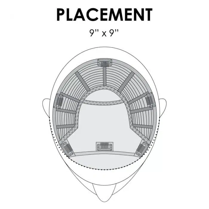 Top Smart Topper Hair Piece | Placement by Jon Renau Easihair