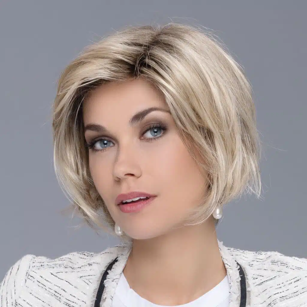 French Wig in SANDY BLONDE ROOTED by Ellen Wille