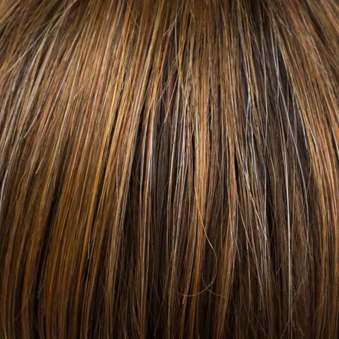 Light Brown Copper Mix 8/29-8 Synthetic Wig Colour by Belle Madame