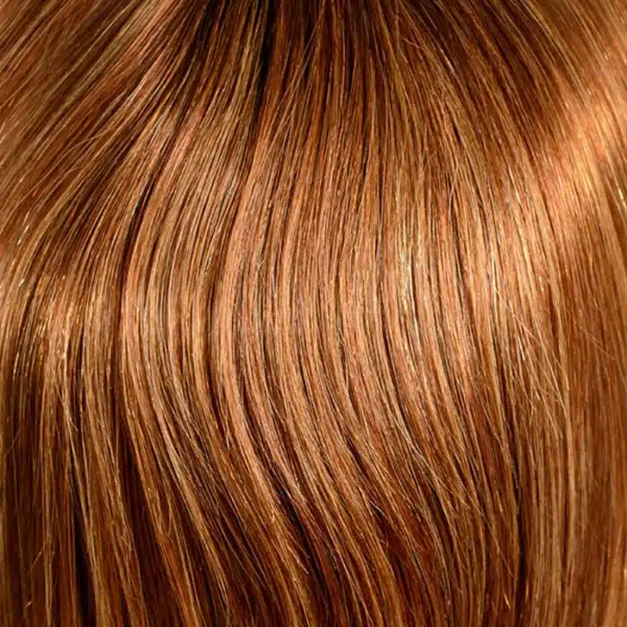 Terracotta Mix Root Human Hair Wig Colour by Belle Madame
