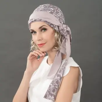 Ama Headwear by Ellen Wille. Hats and Scarves suitable for hairloss