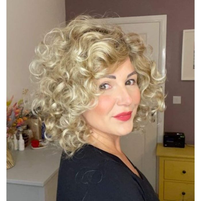 Jamilia Plus Wig by Ellen Wille | Mid Length Curly Synthetic Wig