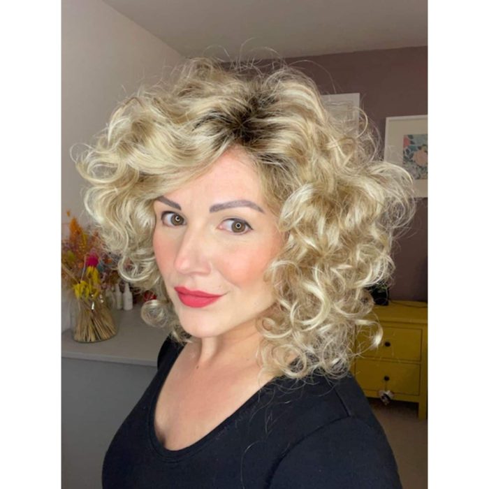 Jamilia Plus Wig by Ellen Wille | Mid Length Curly Synthetic Wig