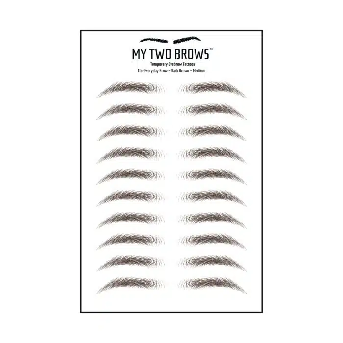 The Everyday Brow by My Two Brows | Temporary Tattoo Eyebrow
