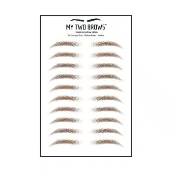 The Everyday Brow By My Two Brows | Temporary Tattoo Eyebrow