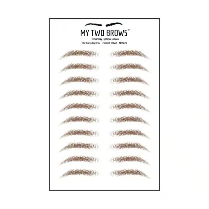 The Everyday Brow by My Two Brows | Temporary Tattoo Eyebrow