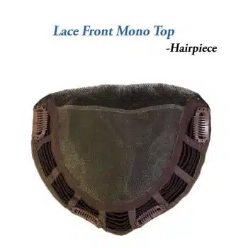 Lace Front Mono Top | Hair Topper | Cap Construction By Belle Tress