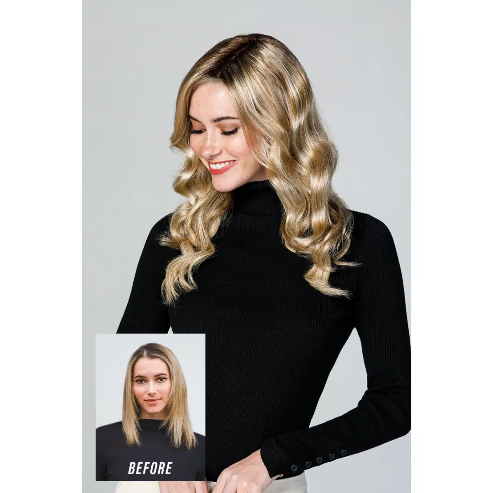 Top Coverage Wavy 18 Hair Topper by Jon Renau | Long Wavy | Synthetic