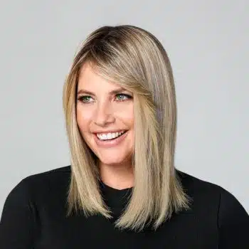 easiPart T 12″ Hair Topper | HD Heat Friendly Synthetic (Mono Base) | 33 Colours