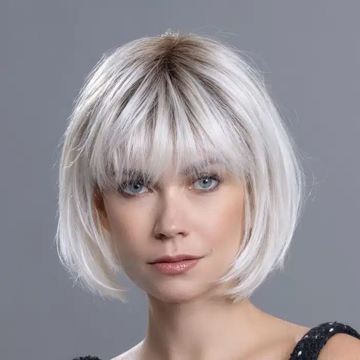 Sing Wig by Ellen Wille | Heat Friendly Synthetic | Short Style with Blunt Bangs