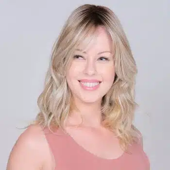 Peerless 16 Hair Topper | Heat Friendly Synthetic Lace Front (Mono Top) | 15 Colours