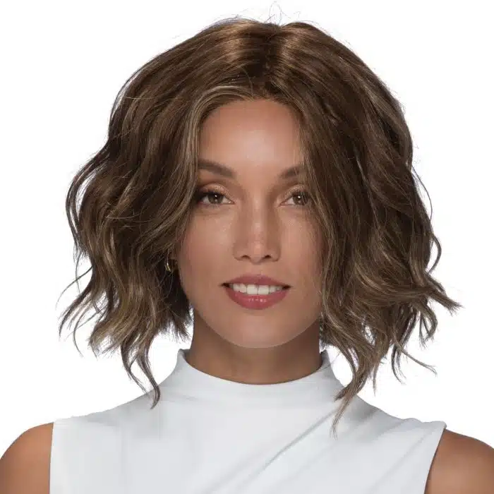 Haven Wig By Estetica | Synthetic | Angled Bob With Soft Waves
