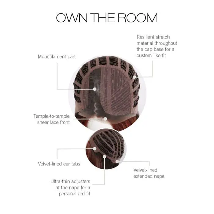 Own the Room Wig by Gabor | Heat Friendly Synthetic | Cap Construction