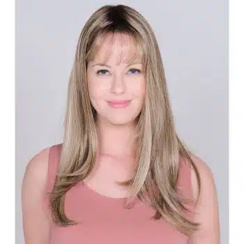 Bangs 19 Hair Topper | Heat Friendly Synthetic Lace Front (Mono Top) | 23 Colours