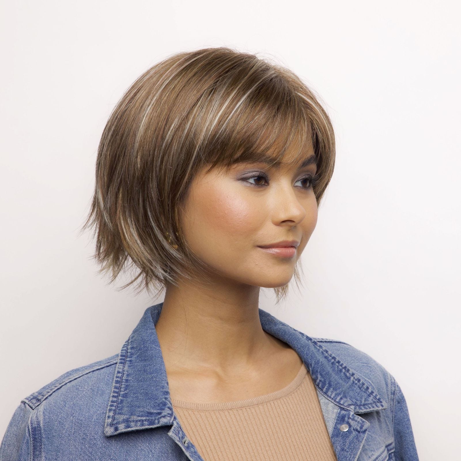 Pax Wig by Rene of Paris Hi Fashion | Synthetic | Short Straight Style with Bangs