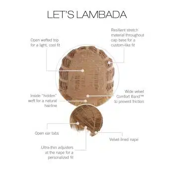 Let's Lambada Wig Cap Construction By Gabor