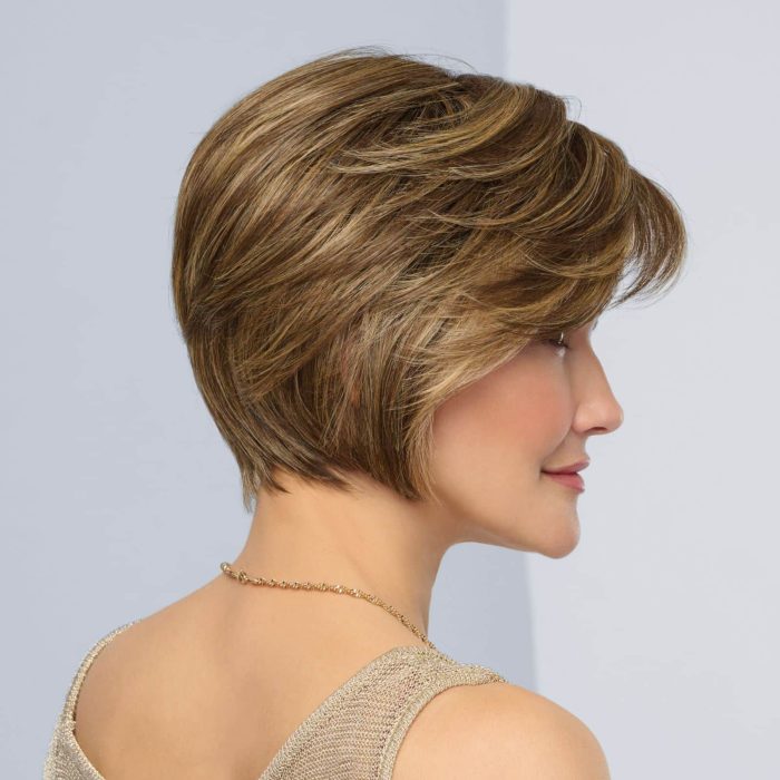 Born to Shine Wig by Raquel Welch | Heat Friendly Synthetic | Short Style with Side Bangs
