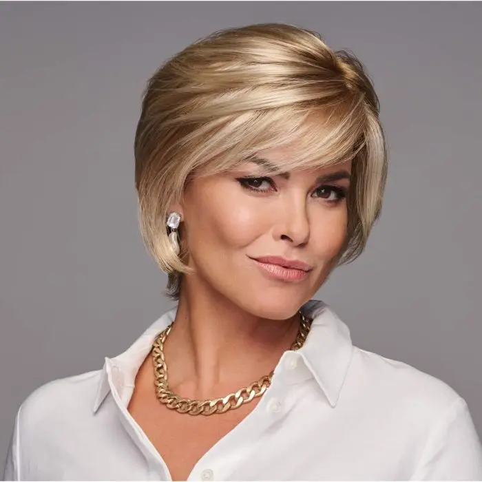 All Too Well wig by Gabor | Synthetic | Short Straight Style with Bangs