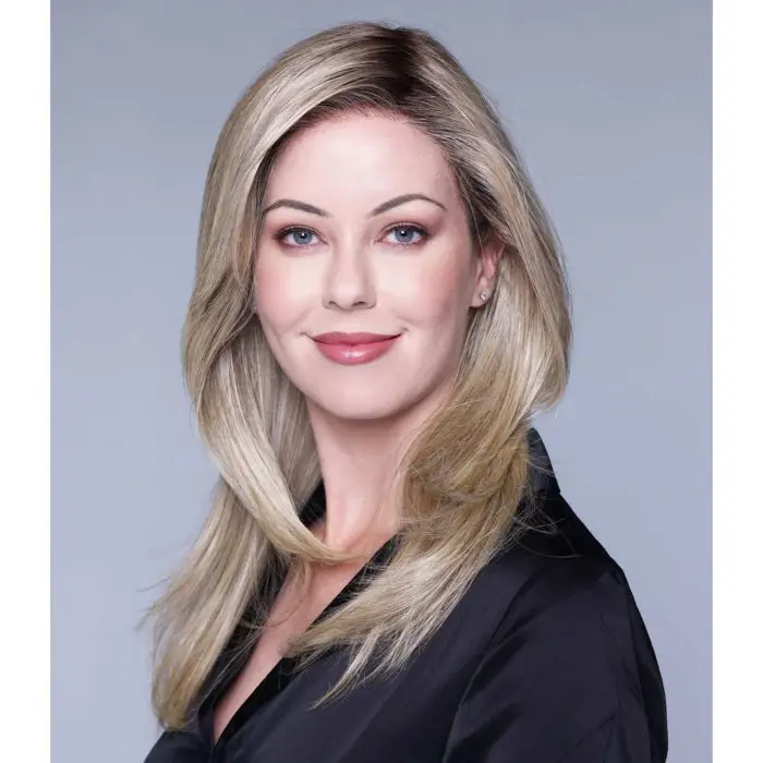 Beverly Hills Wig by Belle Tress | Heat Friendly Synthetic | Long Layered Straight Style