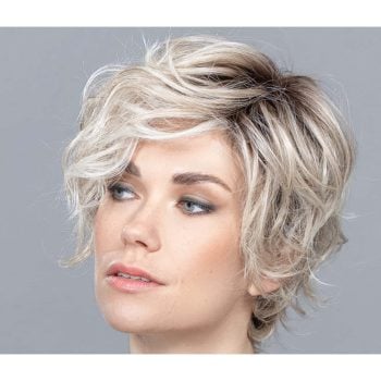 Cover Wig by Ellen Wille | Heat Friendly Synthetic | Wavy Long Bangs Pixie