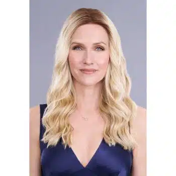 Top Trend Lace HD Wavy 18″ Topper | Synthetic Lace Front (Mono Top) | 24 Colours
