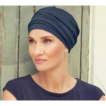 House of Christine | 1490 Nomi Turban | Colour 0655 Black Iris