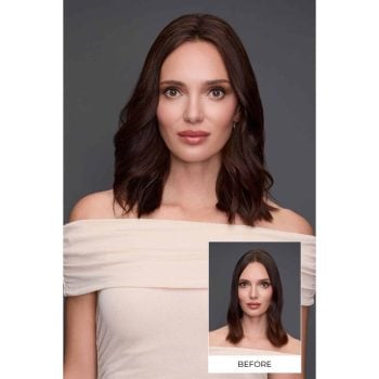 EasiPart Medium HH 14″ Topper | Remy Human Hair (Mono Top) | 20 Colours