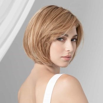 Mood Deluxe Wig by Ellen Wille | Human Hair Synthetic Mix | Straight Bob Style