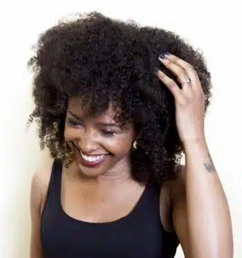 Kinky Curly Weave Hair Extensions | Human Hair | Natural Black 1B
